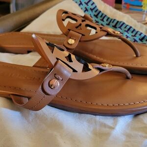 Tory Burch Miller sandal in vintage vachetta